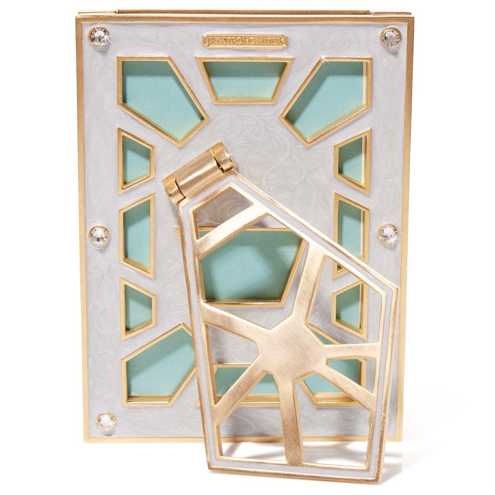Lavinia 4" x 6" Frame- Pale Blue