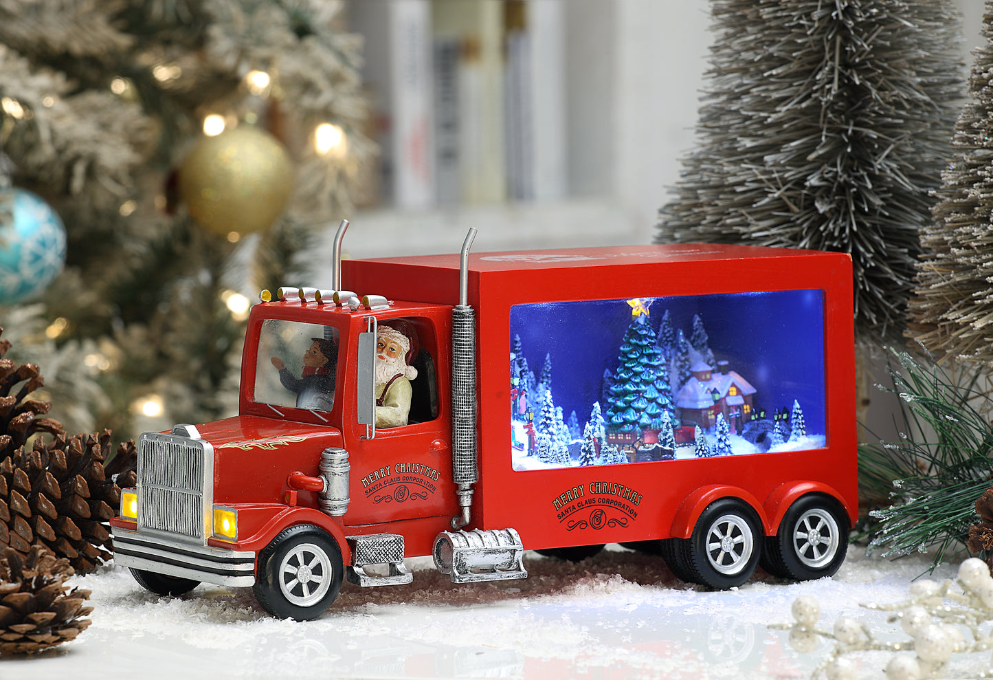 Santa Red Big Rig