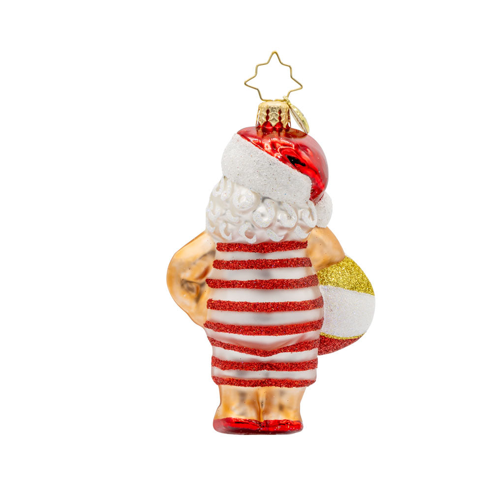 Santa Takes A Dip