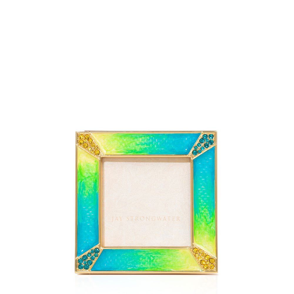 Leland Pave Corner 2" Frame - Electric Green