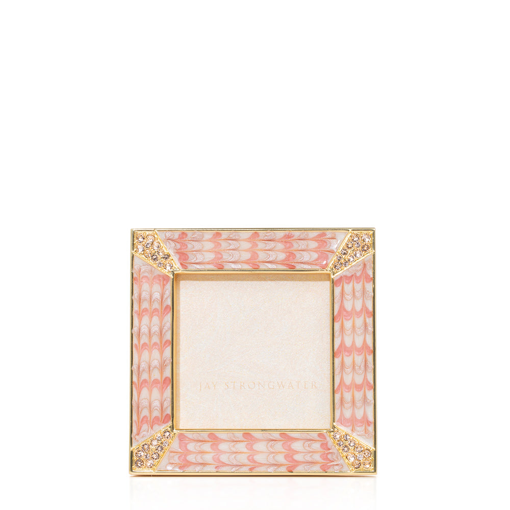 Leland Pave Corner 2" Frame - Boudoir