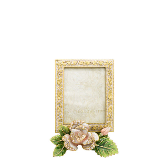 Kaylee 3x4 Rose Frame Plated in 14K Gold Elegant Home Decor by A Coastal Christmas