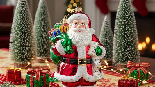 Christopher Radko Santa Ornaments Are Cherished Holiday Heirlooms