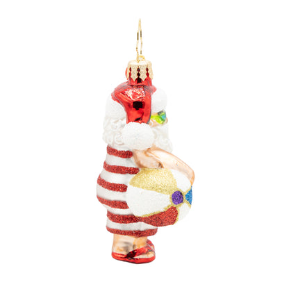 Santa Takes A Dip Gem