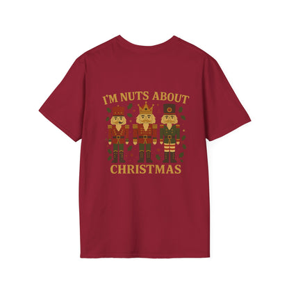 I'm Nuts About Christmas Unisex Soft Style T-Shirt