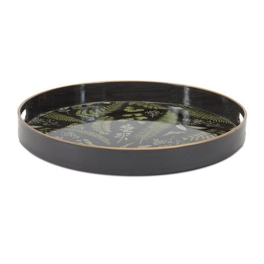 Botanical Fern Tray 13.5"D