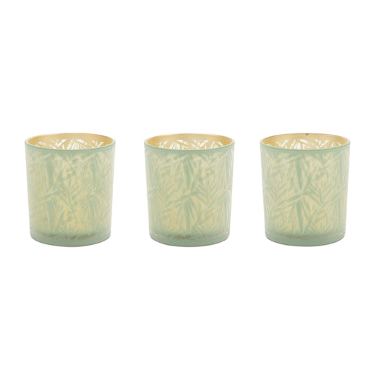 Tropical Patterned Votive Holder (Set of 3)