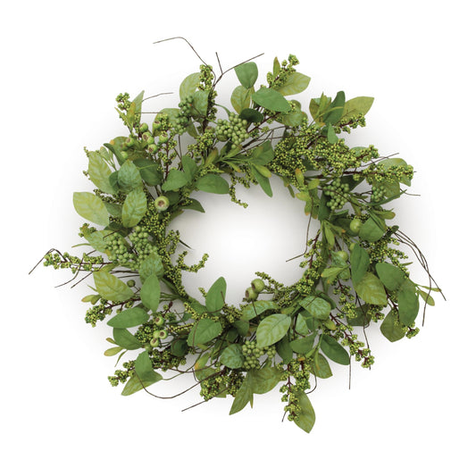 Mixed Berry Decorative Wreath  24"D