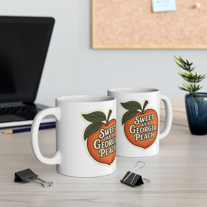 Sweet Georgia Peach Ceramic Mug