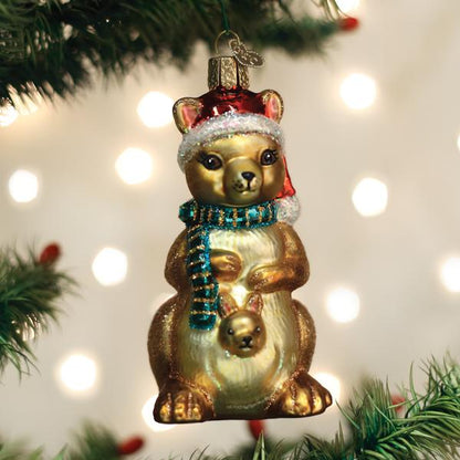 Christmas Kangaroo Ornament