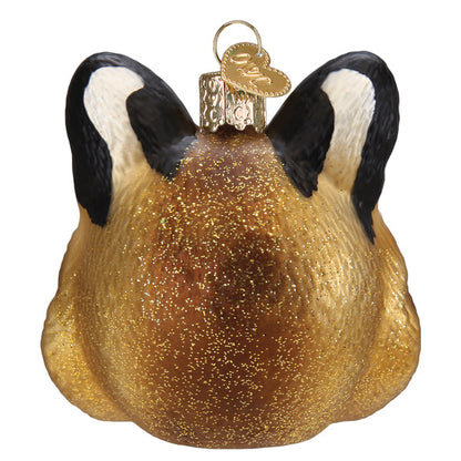 Bobcat Head Ornament