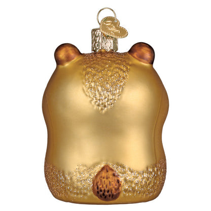 Capybara Eating Donut Ornament