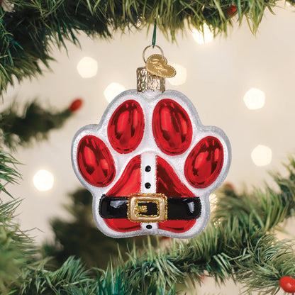 Santa Paws Ornament