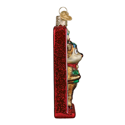 Reindeer Mugshot Ornament