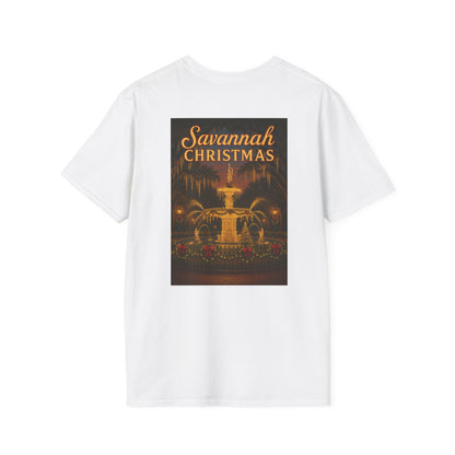 Forsyth Fountain Savannah Christmas Unisex T-Shirt