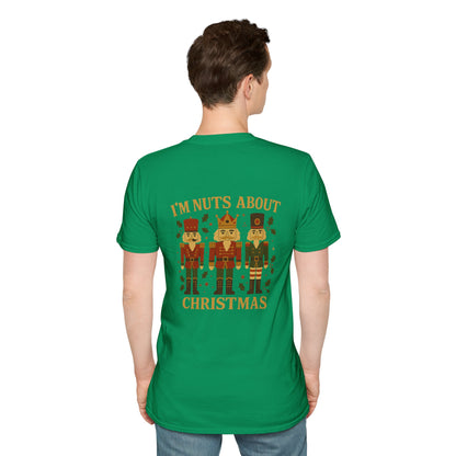 I'm Nuts About Christmas Unisex Soft Style T-Shirt