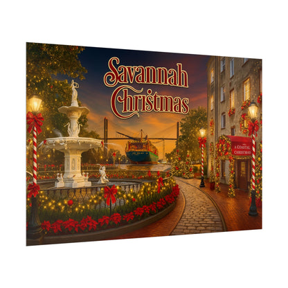 Savannah Christmas Poster