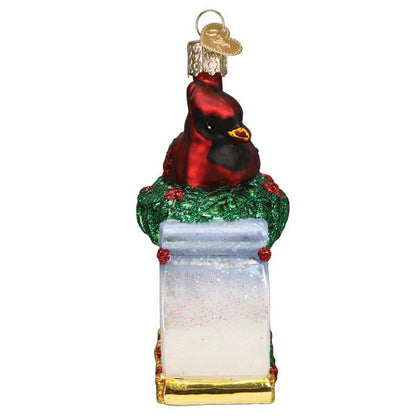 Memorial Cardinal Ornament