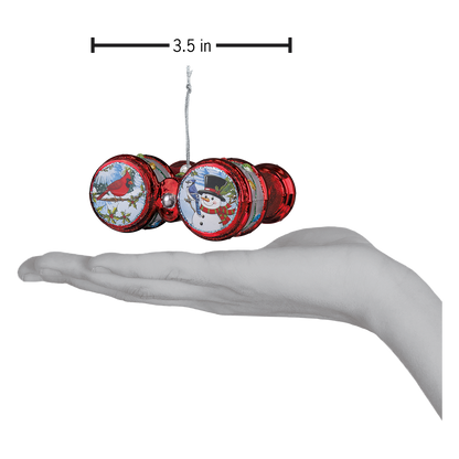 Bird Binoculars Ornament