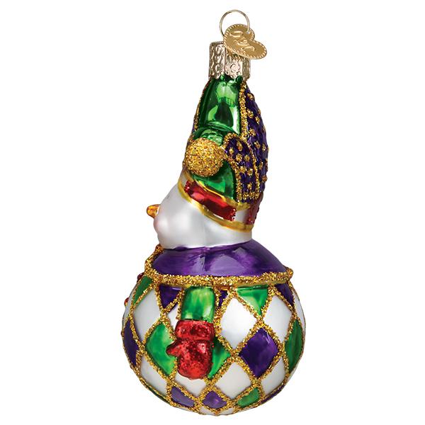 Harlequin Snowman