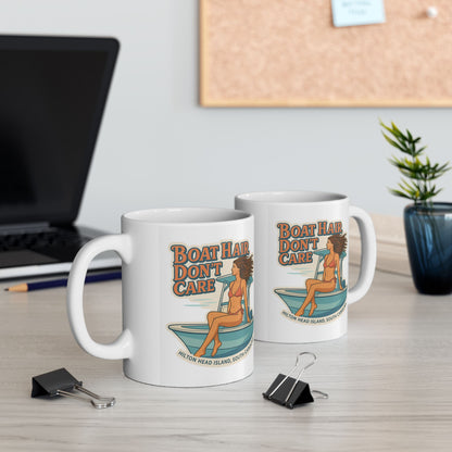 Boat Hair Don't Care Coffee Mug