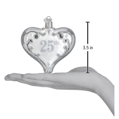 25th Anniversary Heart
