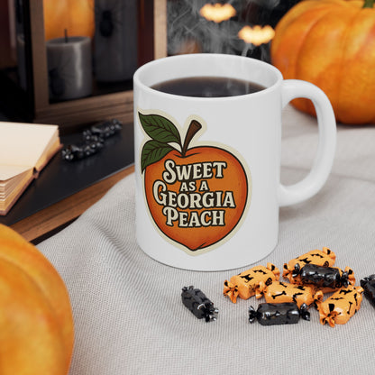 Sweet Georgia Peach Ceramic Mug