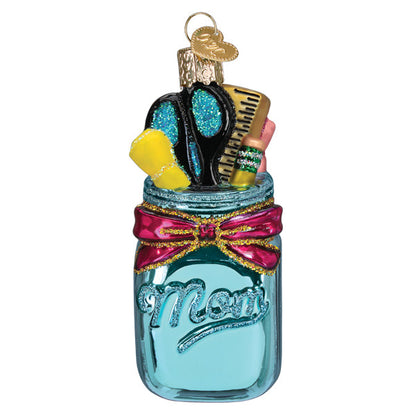 Homeschooling Mom Ornament