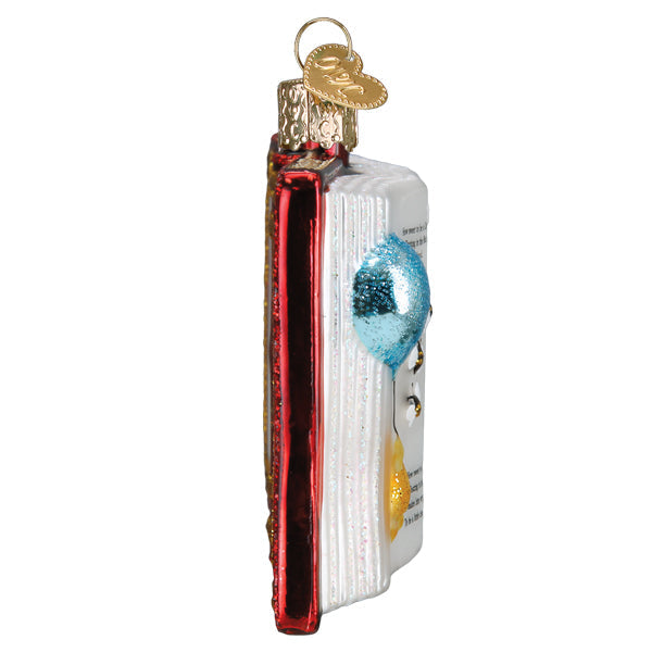 Winnie-the-Pooh Book Ornament