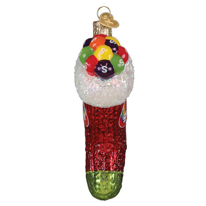 Skittles Stocking Ornament