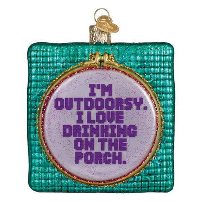 I'm Outdoorsy Ornament