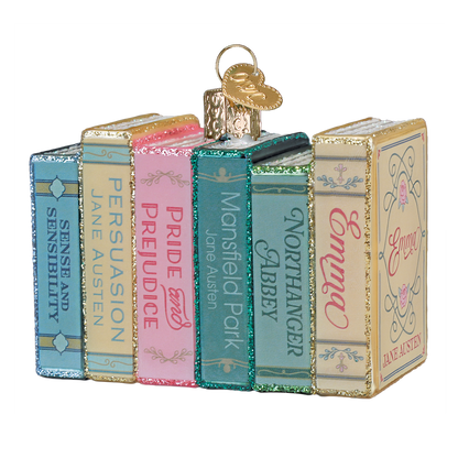 Jane Austen Books Ornament