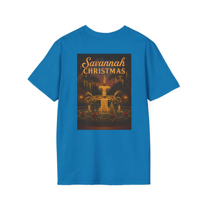 Forsyth Fountain Savannah Christmas Unisex T-Shirt