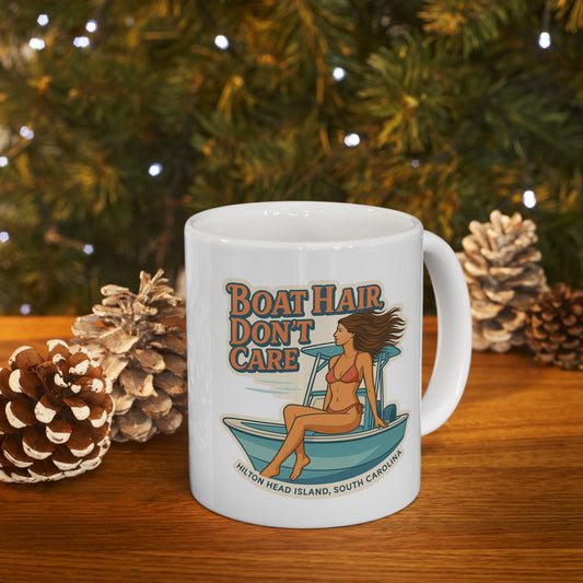 Boat Hair Don't Care Coffee Mug