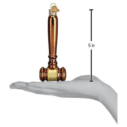 Gavel Ornament