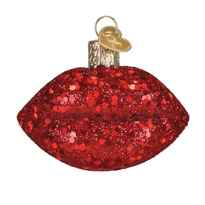 Jeweled Lips Ornament