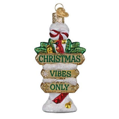 Jolly Junction Post Ornament
