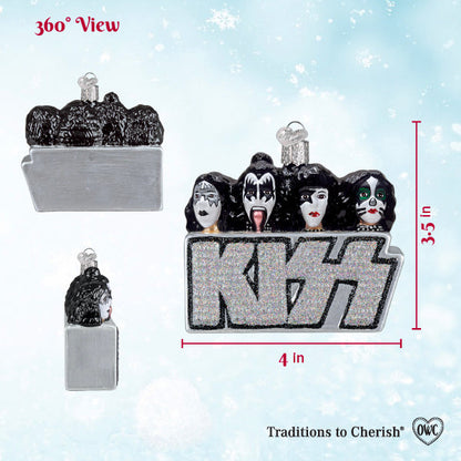 Kiss Band Ornament