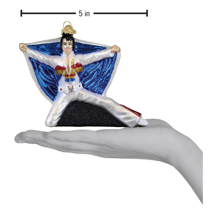 Elvis In Eagle Jumpsuit Ornament