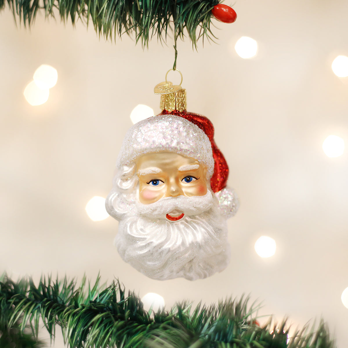 Mid-century Santa Head