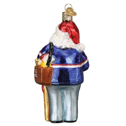 Postman Santa Ornament