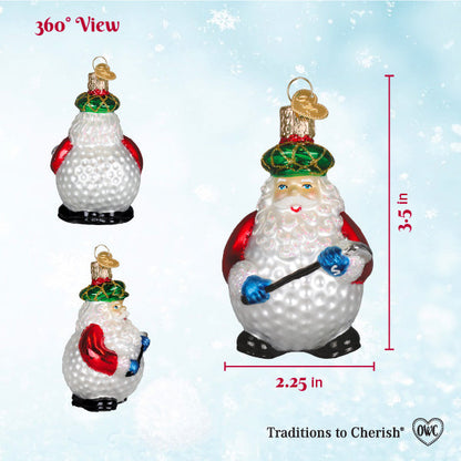 Ho Ho Hole-In-One Ornament