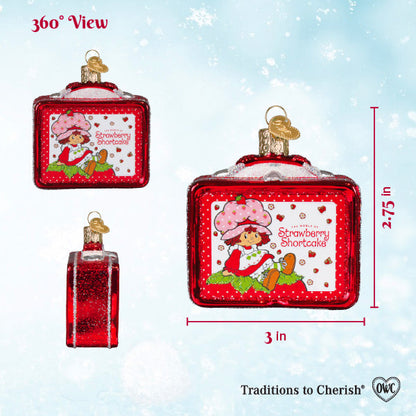 Strawberry Shortcake Lunchbox Ornament