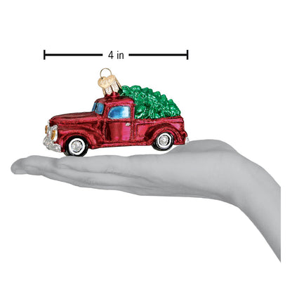 Old Truck With Tree