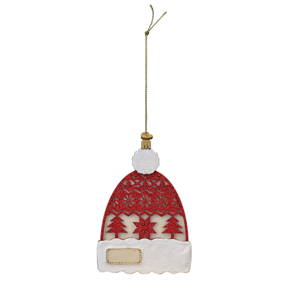 Cozy Cap Surprise Ornament