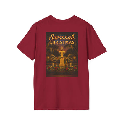 Forsyth Fountain Savannah Christmas Unisex T-Shirt