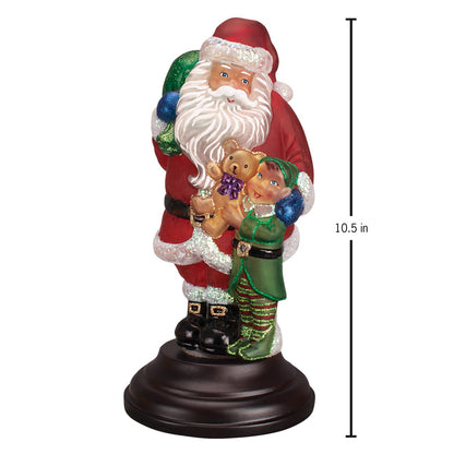 Santa's Bright-eyed Buddy