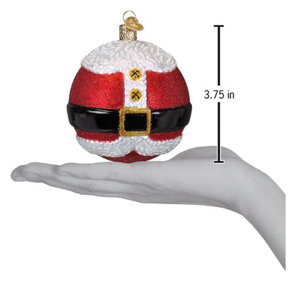 Mr. Claus Round Ornament