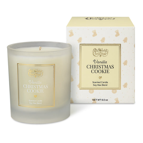 Vanilla Christmas Cookie Candle