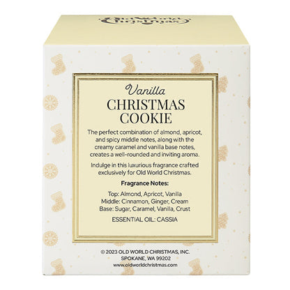 Vanilla Christmas Cookie Candle